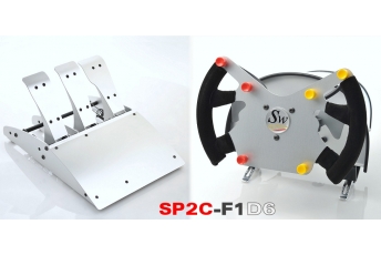 SP2-C F1 6 boutons dual (rouges et jaunes)